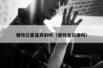 推特位置是真的吗（推特定位准吗）