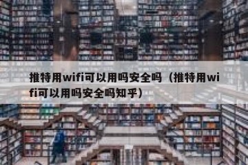 推特用wifi可以用吗安全吗（推特用wifi可以用吗安全吗知乎）