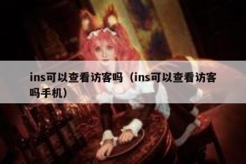 ins可以查看访客吗（ins可以查看访客吗手机）