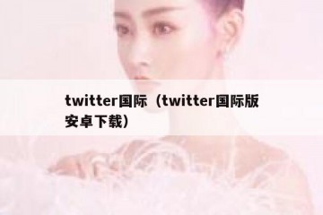 twitter国际（twitter国际版安卓下载）