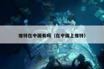 推特在中国有吗（在中国上推特）