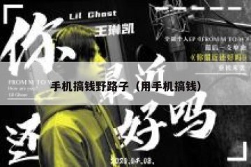 手机搞钱野路子（用手机搞钱）