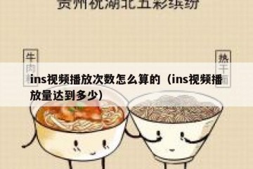 ins视频播放次数怎么算的（ins视频播放量达到多少）