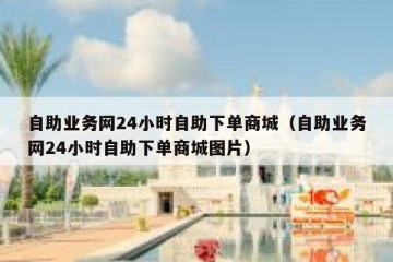 自助业务网24小时自助下单商城（自助业务网24小时自助下单商城图片）