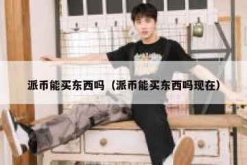派币能买东西吗（派币能买东西吗现在）