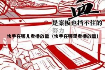 快手在哪儿看播放量（快手在哪里看播放量）