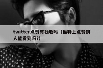 twitter点赞有钱收吗（推特上点赞别人能看到吗?）
