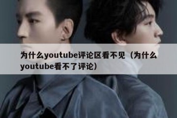 为什么youtube评论区看不见（为什么youtube看不了评论）