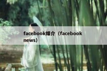 facebook媒介（facebook news）