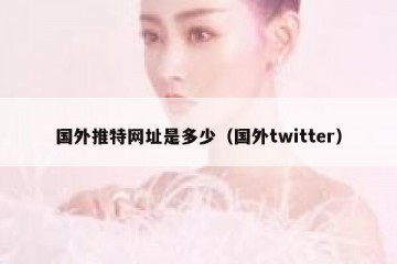 国外推特网址是多少（国外twitter）