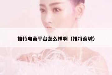 推特电商平台怎么样啊（推特商城）