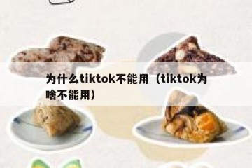 为什么tiktok不能用（tiktok为啥不能用）