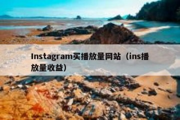 Instagram买播放量网站（ins播放量收益）
