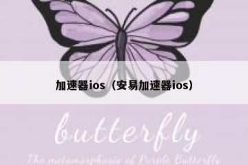 加速器ios（安易加速器ios）