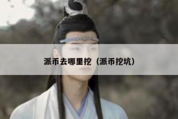 派币去哪里挖（派币挖坑）