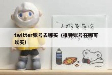 twitter账号去哪买（推特账号在哪可以买）