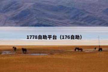 1778自助平台（176自助）