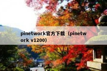 pinetwork官方下载（pinetwork v1200）