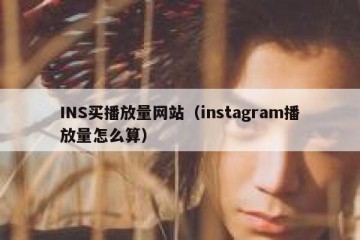 INS买播放量网站（instagram播放量怎么算）