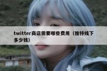 twitter商店需要哪些费用（推特线下多少钱）