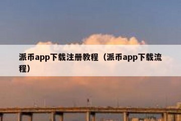 派币app下载注册教程（派币app下载流程）