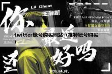 twitter账号购买网站（推特账号购买）