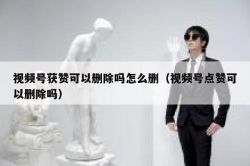 视频号获赞可以删除吗怎么删（视频号点赞可以删除吗）