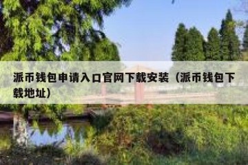 派币钱包申请入口官网下载安装（派币钱包下载地址）
