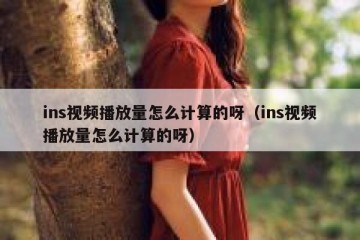 ins视频播放量怎么计算的呀（ins视频播放量怎么计算的呀）