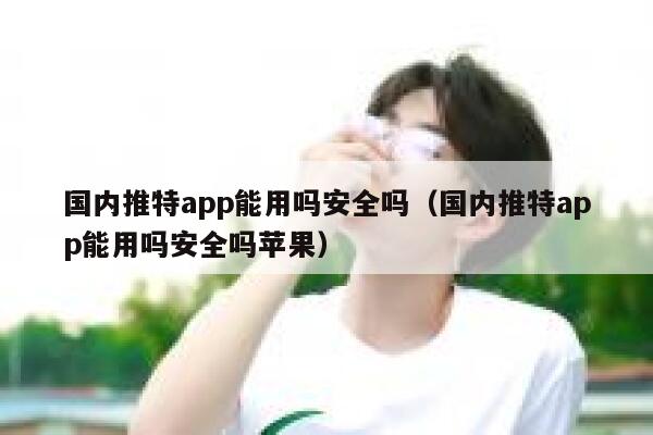 国内推特app能用吗安全吗（国内推特app能用吗安全吗苹果） 第1张