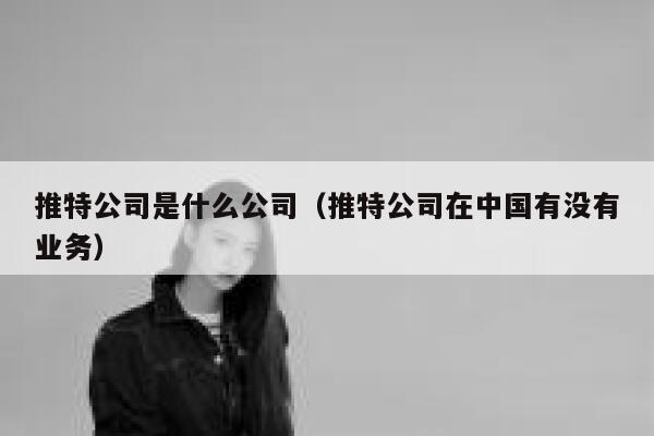 推特公司是什么公司(推特公司在中国有没有业务) 第1张 推特公司是什么公司(推特公司在中国有没有业务) 第1张