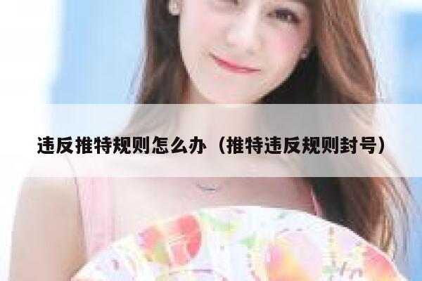 违反推特规则怎么办(推特违反规则封号) 第1张 违反推特规则怎么办(推特违反规则封号) 第1张