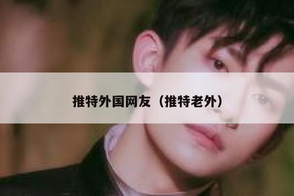 推特外国网友（推特老外） 第1张