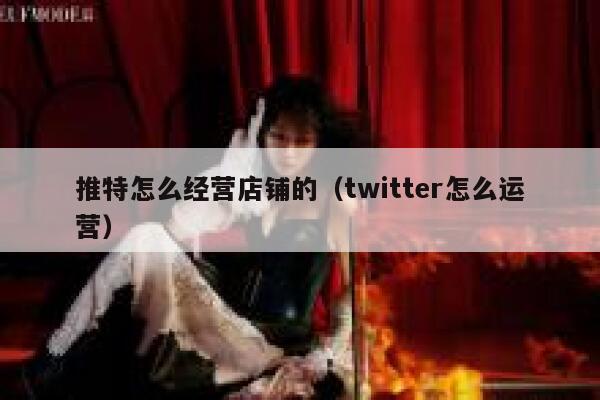 推特怎么经营店铺的(twitter怎么运营) 第1张 推特怎么经营店铺的(twitter怎么运营) 第1张