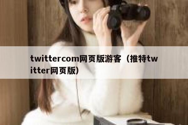 twittercom网页版游客（推特twitter网页版） 第1张
