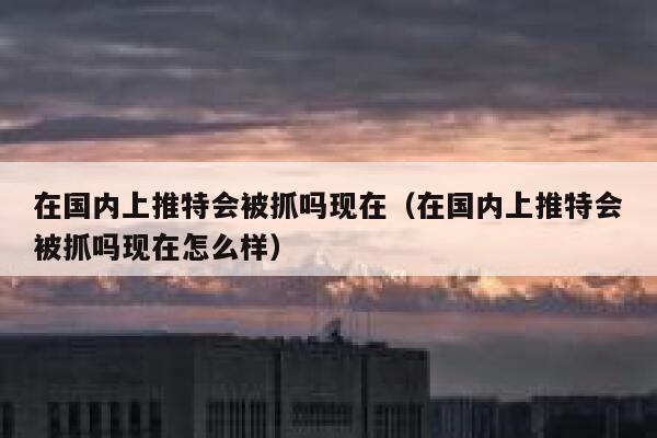 在国内上推特会被抓吗现在(在国内上推特会被抓吗现在怎么样) 第1张 在国内上推特会被抓吗现在(在国内上推特会被抓吗现在怎么样) 第1张
