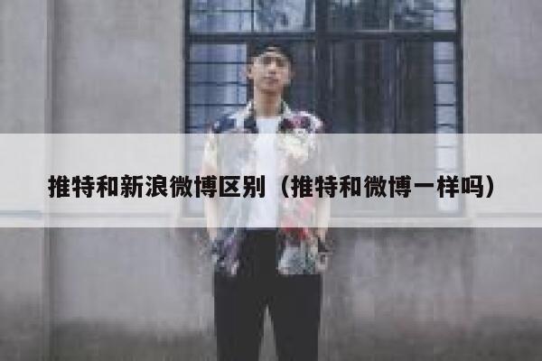 推特和新浪微博区别(推特和微博一样吗) 第1张 推特和新浪微博区别(推特和微博一样吗) 第1张