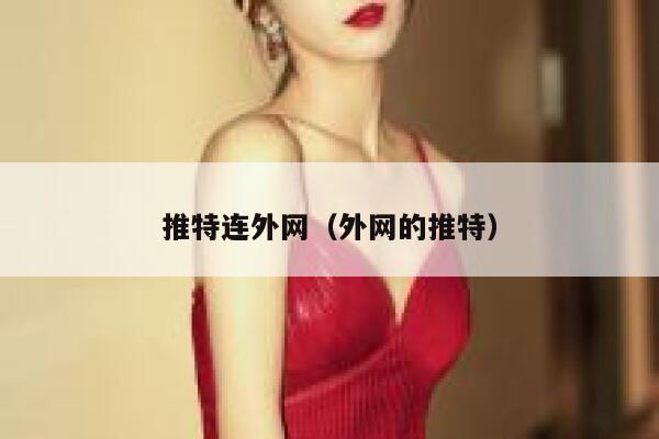 推特连外网（外网的推特） 第1张
