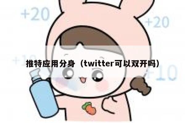 推特应用分身(twitter可以双开吗) 第1张 推特应用分身(twitter可以双开吗) 第1张