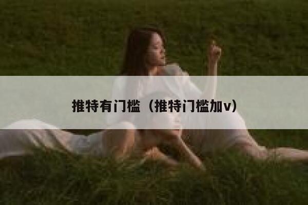 推特有门槛(推特门槛加v) 第1张 推特有门槛(推特门槛加v) 第1张