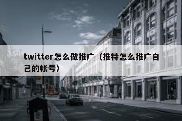 twitter怎么做推广(推特怎么推广自己的帐号) 第1张 twitter怎么做推广(推特怎么推广自己的帐号) 第1张