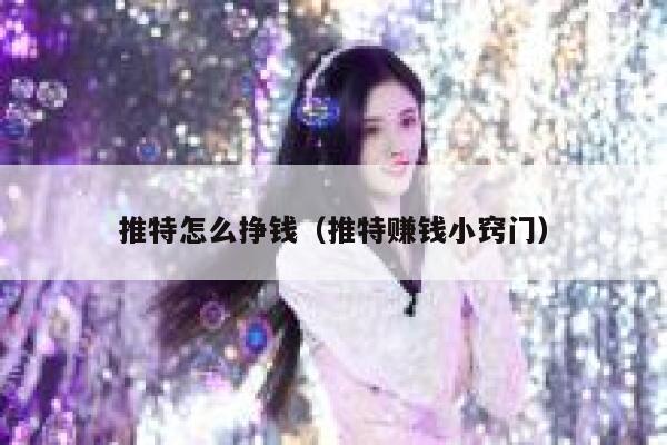 推特怎么挣钱（推特赚钱小窍门） 第1张