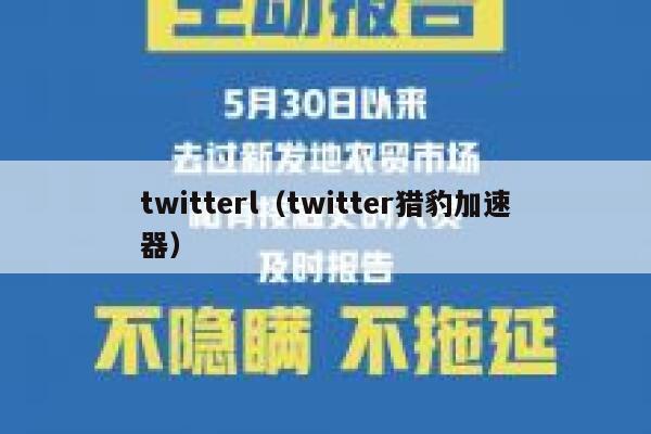 twitterl（twitter猎豹加速器） 第1张