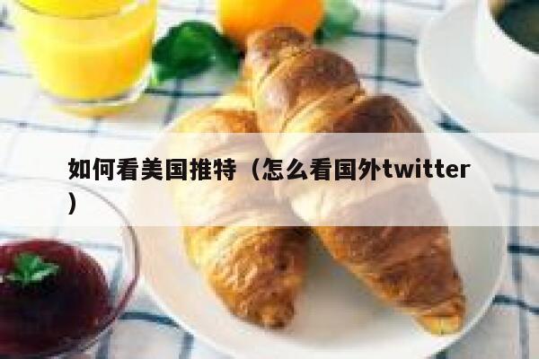 如何看美国推特（怎么看国外twitter） 第1张