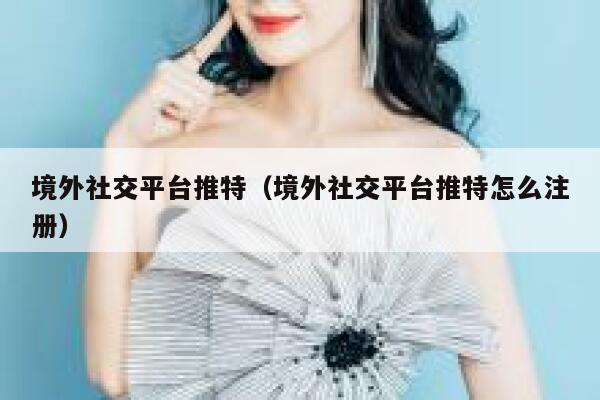 境外社交平台推特（境外社交平台推特怎么注册） 第1张