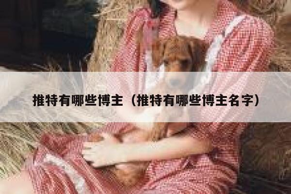 推特有哪些博主（推特有哪些博主名字） 第1张