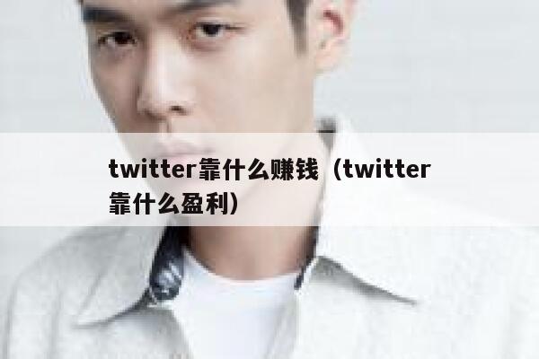 twitter靠什么赚钱（twitter靠什么盈利） 第1张