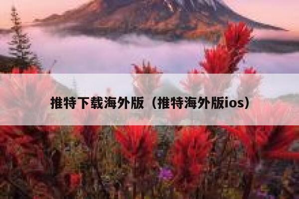推特下载海外版（推特海外版ios） 第1张