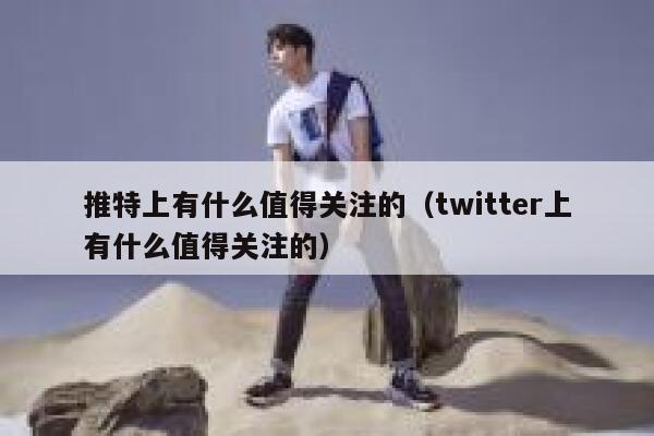 推特上有什么值得关注的（twitter上有什么值得关注的） 第1张