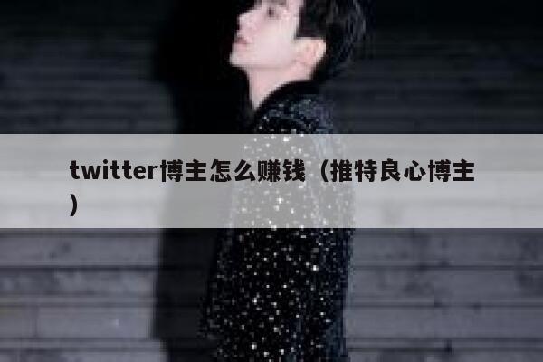 twitter博主怎么赚钱（推特良心博主） 第1张